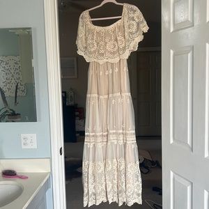 Vici Dolls lace dress cream color